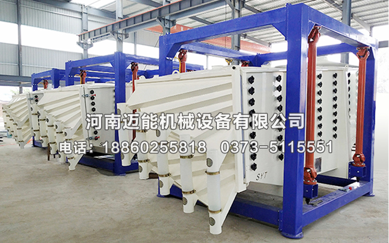 机制砂方形摇摆筛的特点以及工作原理有哪些？