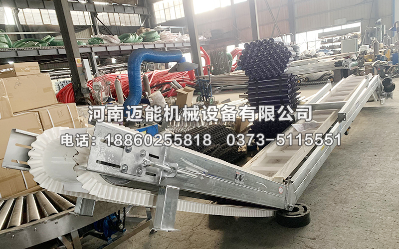 大倾角波状挡边皮带输送机特点