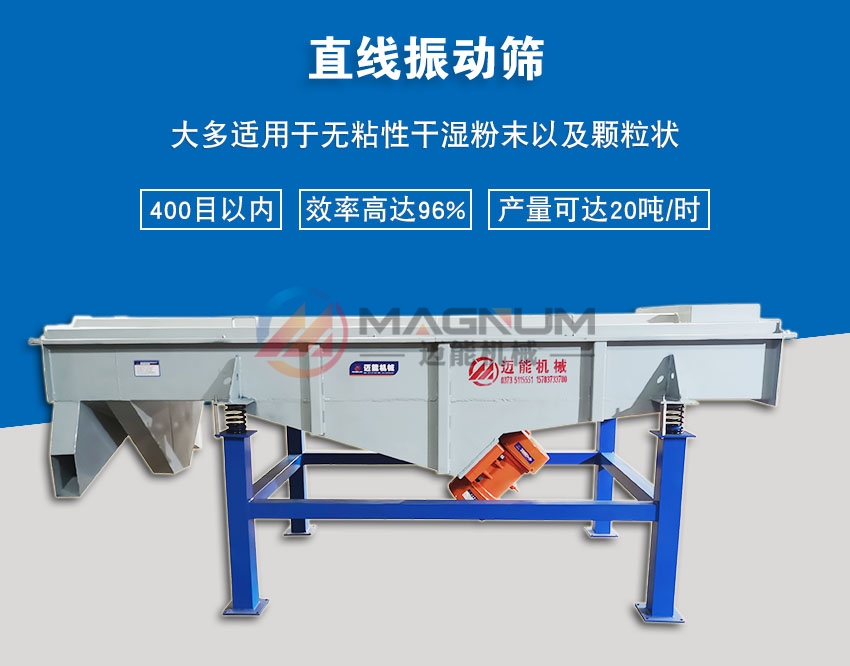 硫酸锌粉直线振动筛头图