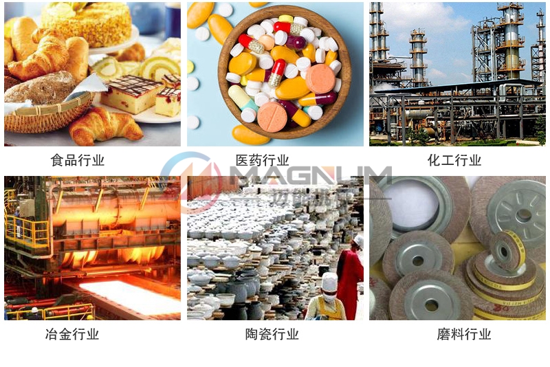 氢氧化钴直排筛不同适用行业